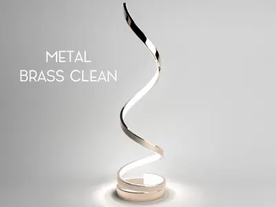 Table lamp Low-poly 3D model 27