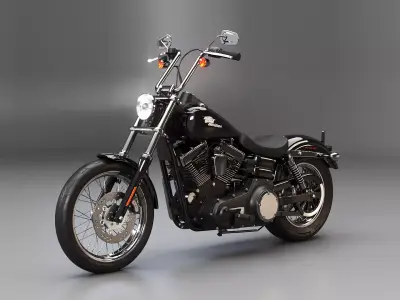 FXDBI Street Bob 3D model
