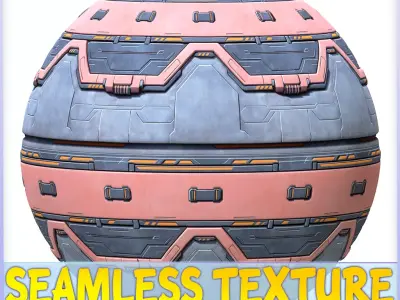 SciFi Seamless Texture Texture 26