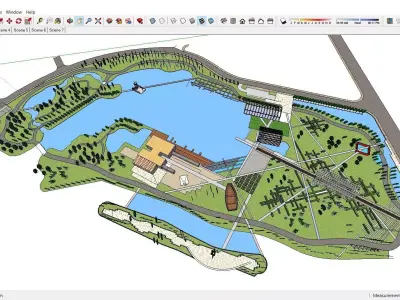 Sketchup Landscape 197 3D model