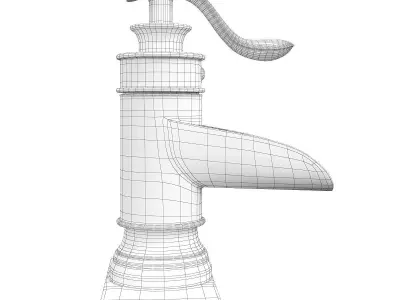 Bathroom faucet design v06 3D model