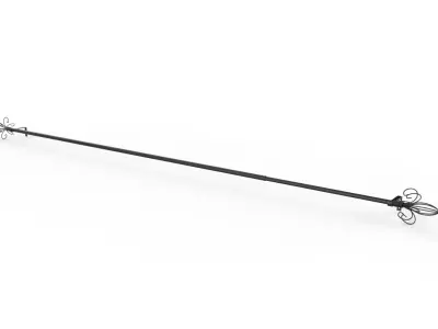 Curtain Rod 3D model buy