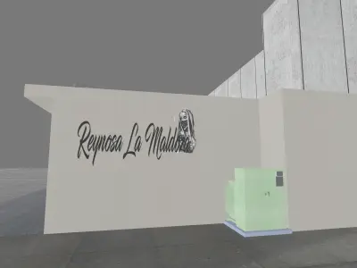 Mexican shopping stores --- Locales comerciales mexicanos 3D model