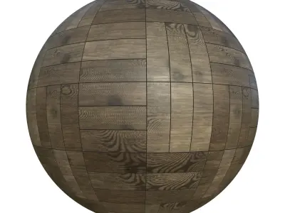 12 Pack hardwood flooring 4K materials pack - multiple patterns  3D model