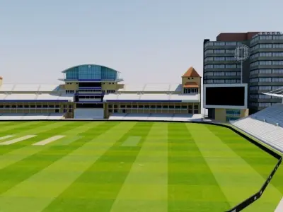 Trent Bridge Cricket Ground - Nottingham 3D model