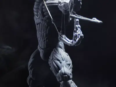 Crysis 3 Nanosuit V2   3D Printable for FDM and  Resin Printers 3D print model