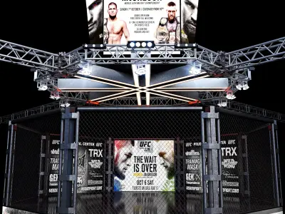 Concert Stage 3D Model Pack