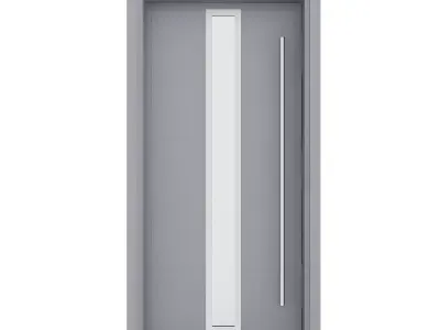 Metal Front Door 3D model