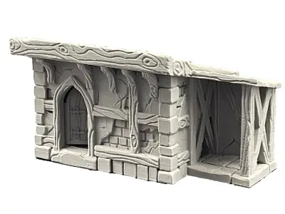 The Storehouse - The Hamlet of Misty Hollow 3D print model