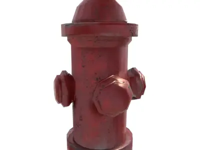 Fire Hydrant 3D model