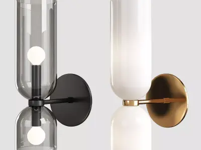 MILLENNIUM modern wall sconces Low-poly 3D model