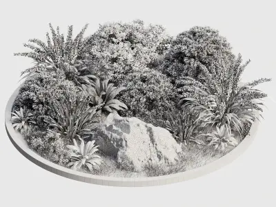 Outdoor Plant 32 3D model