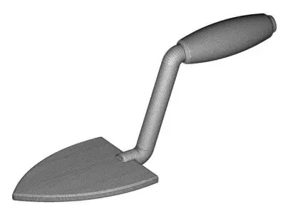 Toddler Trowel Toy 3D model