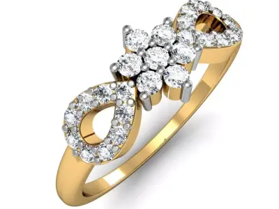 Light Weight  Ring 012 3D print model