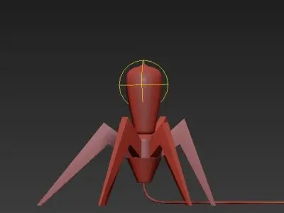 Around the tree Spider 3D model