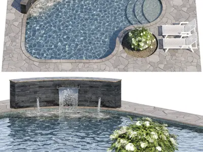 Pool 32 3D model