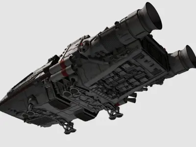 Colonial Shuttle 3D model