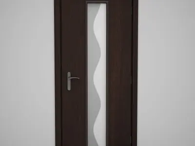 CGAxis Door 3D model