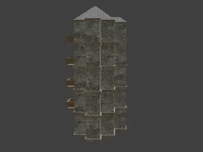 House Model 92 Low-poly 3D model