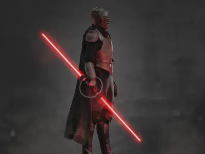 Marrok Low-poly 3D model