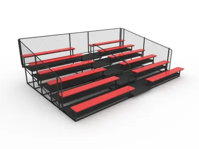 Collection Bleachers 1 3D Model Pack