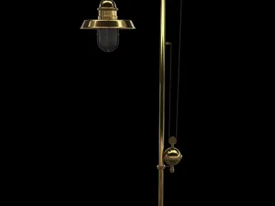 Farmhouse Floor Lamp 3D model