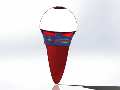 light robot 3D model