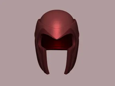 Magneto Helmet - X-Men - Sci Fi Character Costume Low-poly 3D model