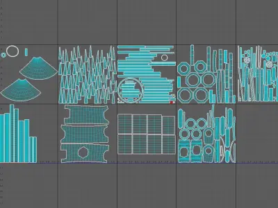 Stylized House 3d Model Low-poly 3D model