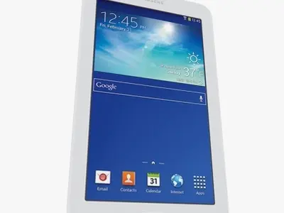 Samsung Galaxy Tab 3 Lite 7 0 3G White 3D model