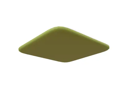 Cartoon Weight Scale v1 002 Low-poly 3D model