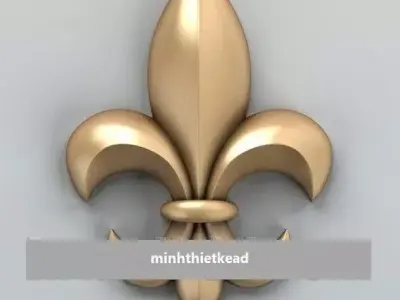 Decorative patterns  CNC machine output 3D model