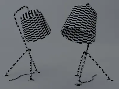 LAMP BEDSIDE---Classic Free 3D model