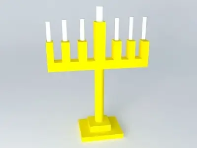 Candle holder Free 3D model