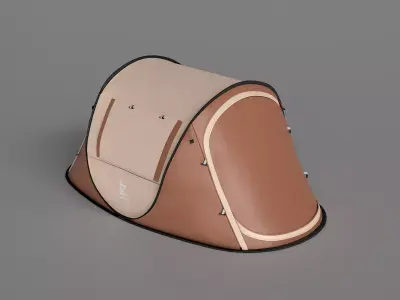 Camping Tent 3D model 3