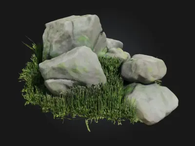 Rocky Haven  Shelter Amid the Stones 3D model
