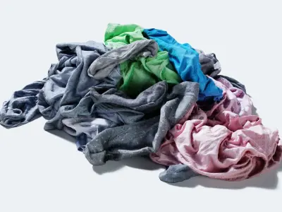 Pile of Clothes on the Ground 3D Scanned Low-poly 3D model