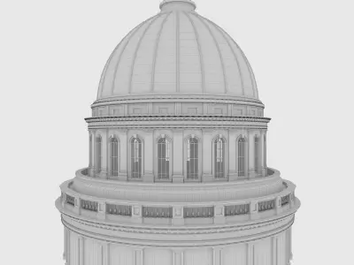 Classic Dome 2 3D model