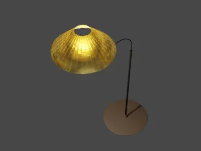stylized lamp for living room 3D model