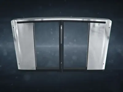 Speedlane Turnstile Low-poly 3D model