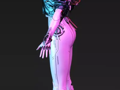 VALBY The Iridescent Vanguard  3D model