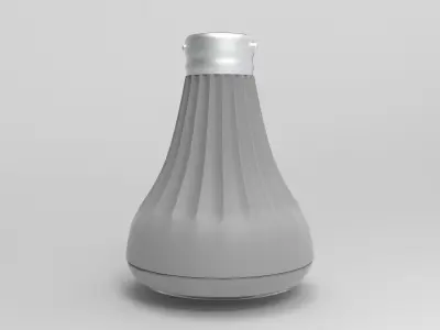 Rechargeable LED bulb  Free 3D model