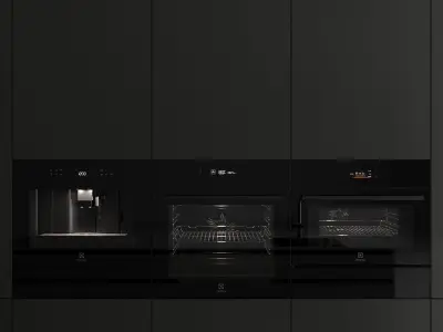 Kitchen set 10 3D model