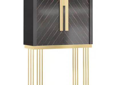 Bar Cabinet By Evanyrouse 3D model