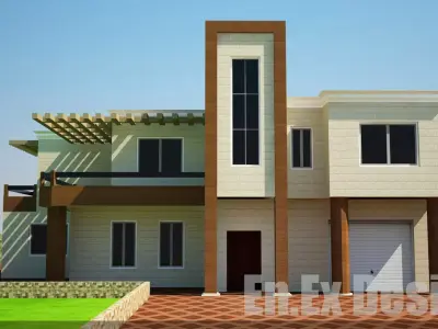 Modern Villa 3D model