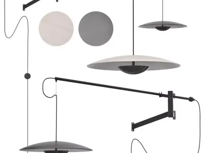 Joan Gaspar - Ginger XL Wall Light 3D model