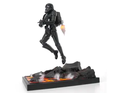 Stormtrooper Jetpack 1-6 scale 3D print model