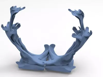 Dante Hall purgatory stand 5  3D model