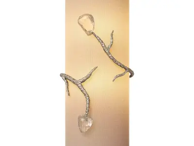 Porta Romana sconce Blossom 3D model