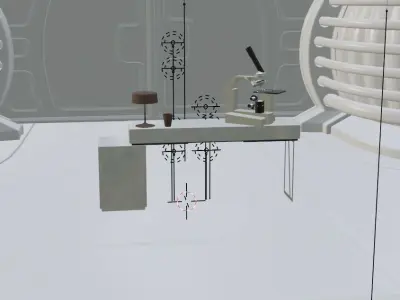 Scifi Mars Habitat  3D model